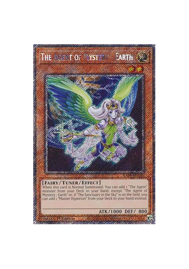 The Agent of Mystery - Earth (V.1 - Platinum Secret Rare)