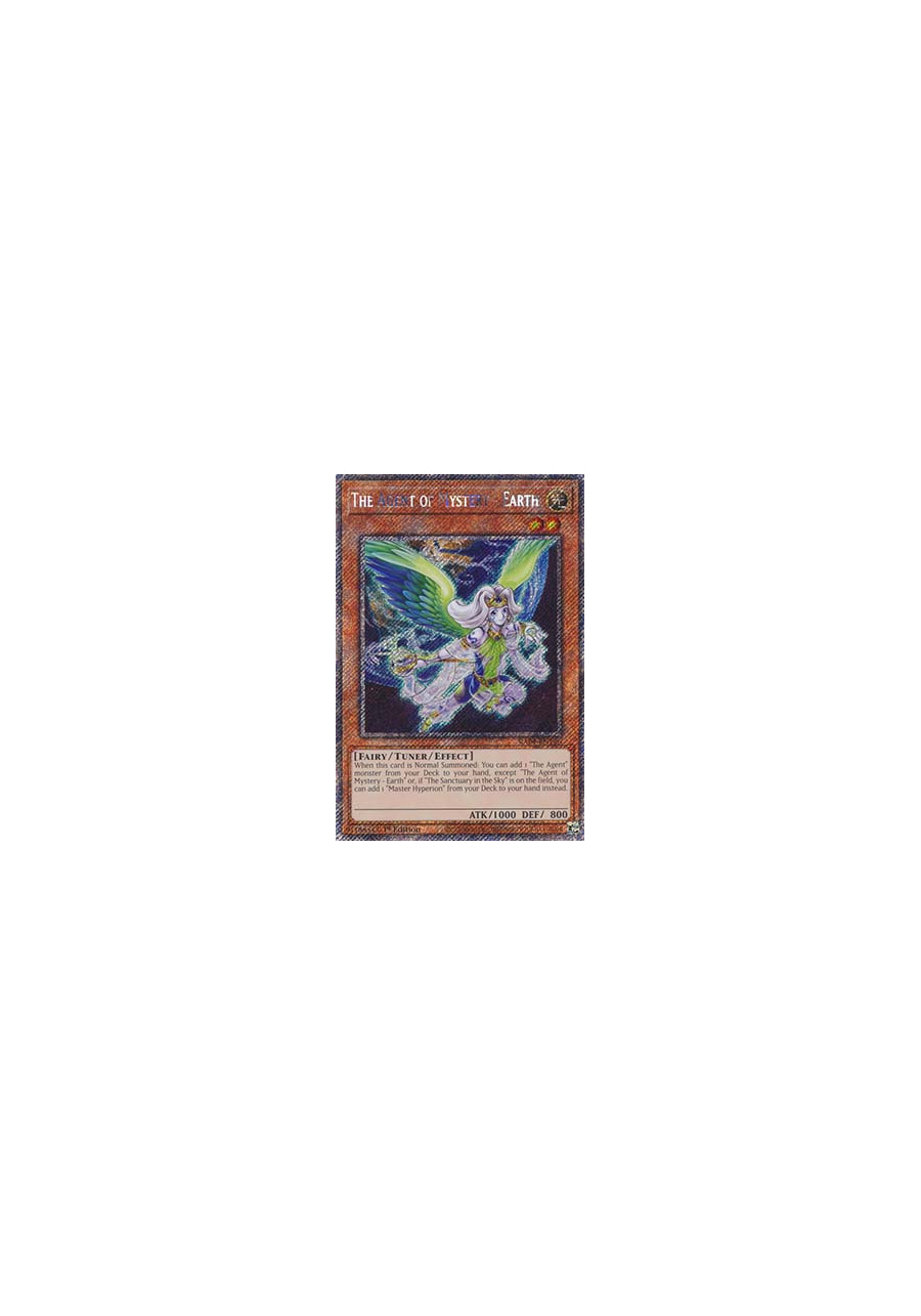 The Agent of Mystery - Earth (V.1 - Platinum Secret Rare)