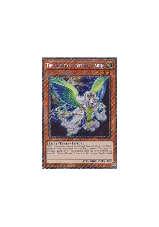 The Agent of Mystery - Earth (V.1 - Platinum Secret Rare)