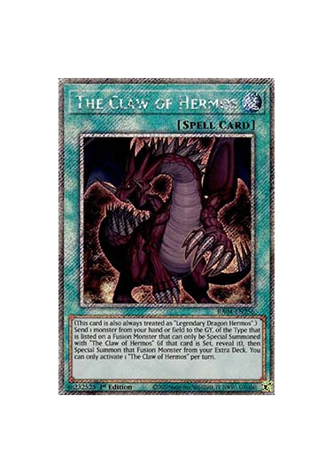 The Claw of Hermos (V.1 - Platinum Secret Rare)