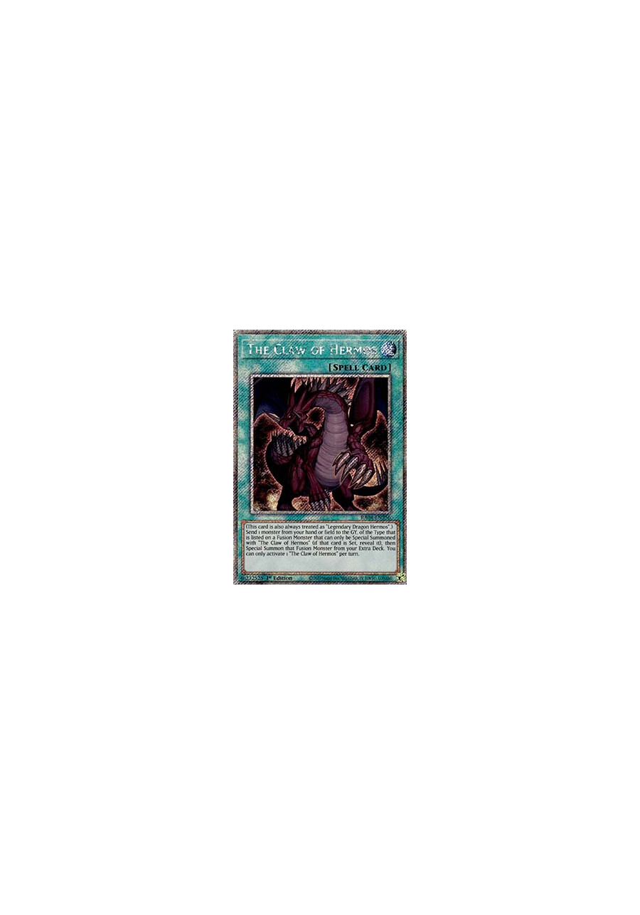 The Claw of Hermos (V.1 - Platinum Secret Rare)