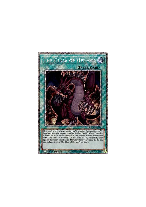 The Claw of Hermos (V.1 - Platinum Secret Rare)