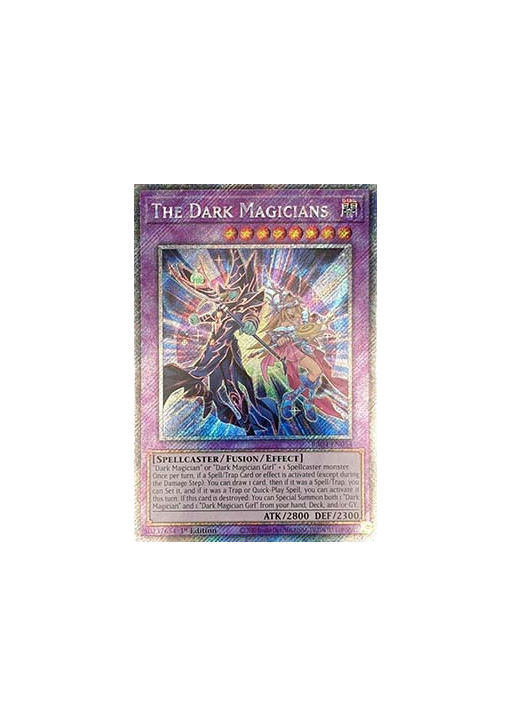 The Dark Magicians (V.4 - Platinum Secret Rare)