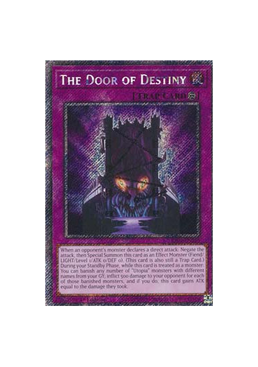 The Door of Destiny (V.1 - Platinum Secret Rare)