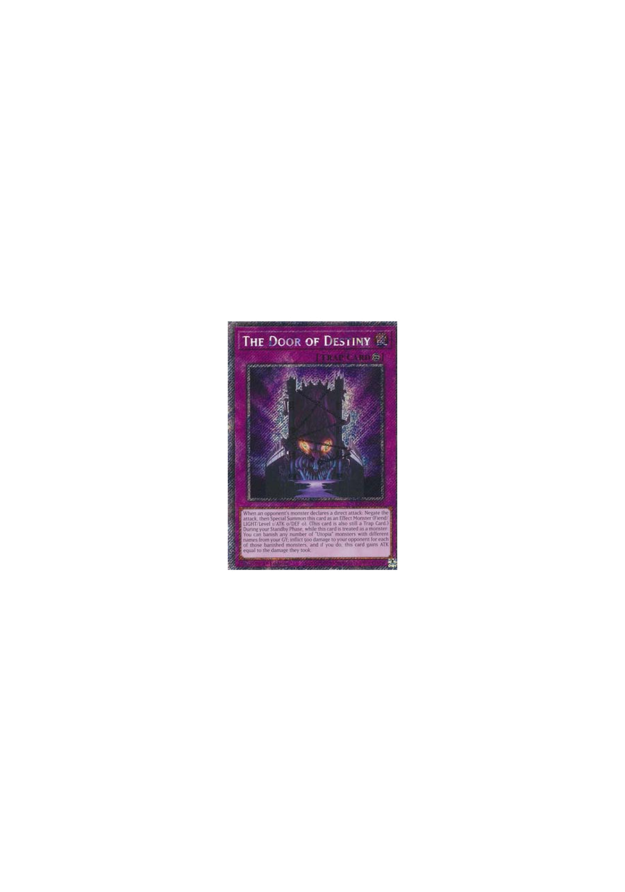The Door of Destiny (V.1 - Platinum Secret Rare)