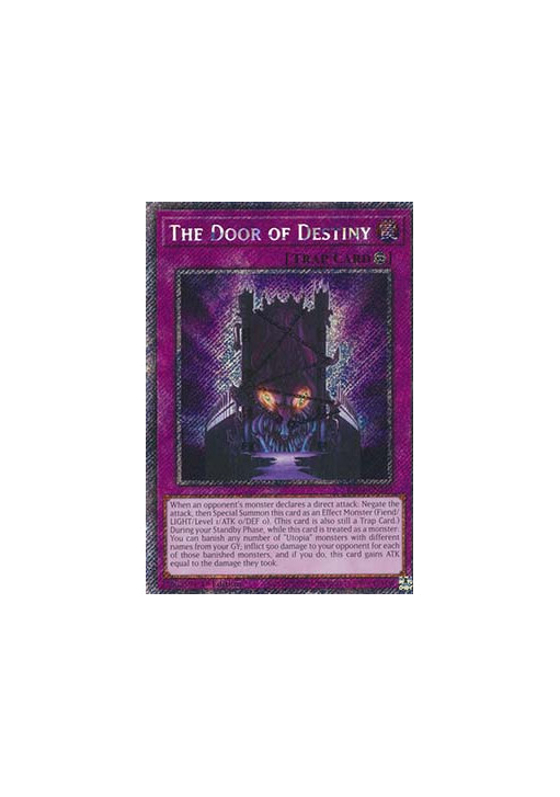 The Door of Destiny (V.1 - Platinum Secret Rare)