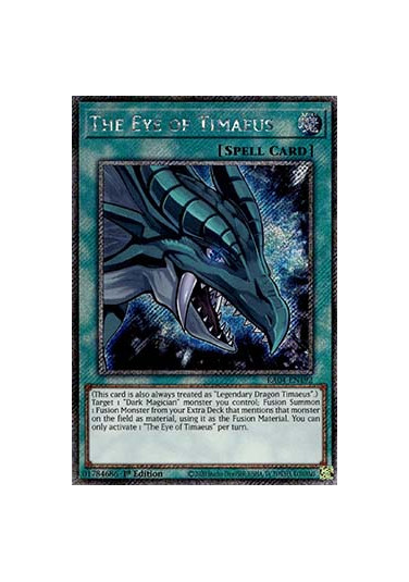 The Eye of Timaeus (V.1 - Platinum Secret Rare)