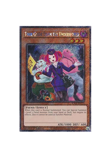 Tour Guide From the Underworld (V.1 - Platinum Secret Rare)