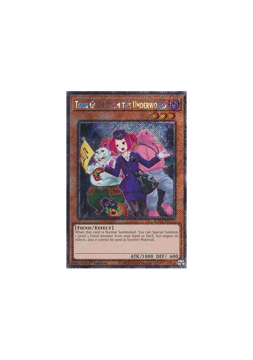 Tour Guide From the Underworld (V.1 - Platinum Secret Rare)