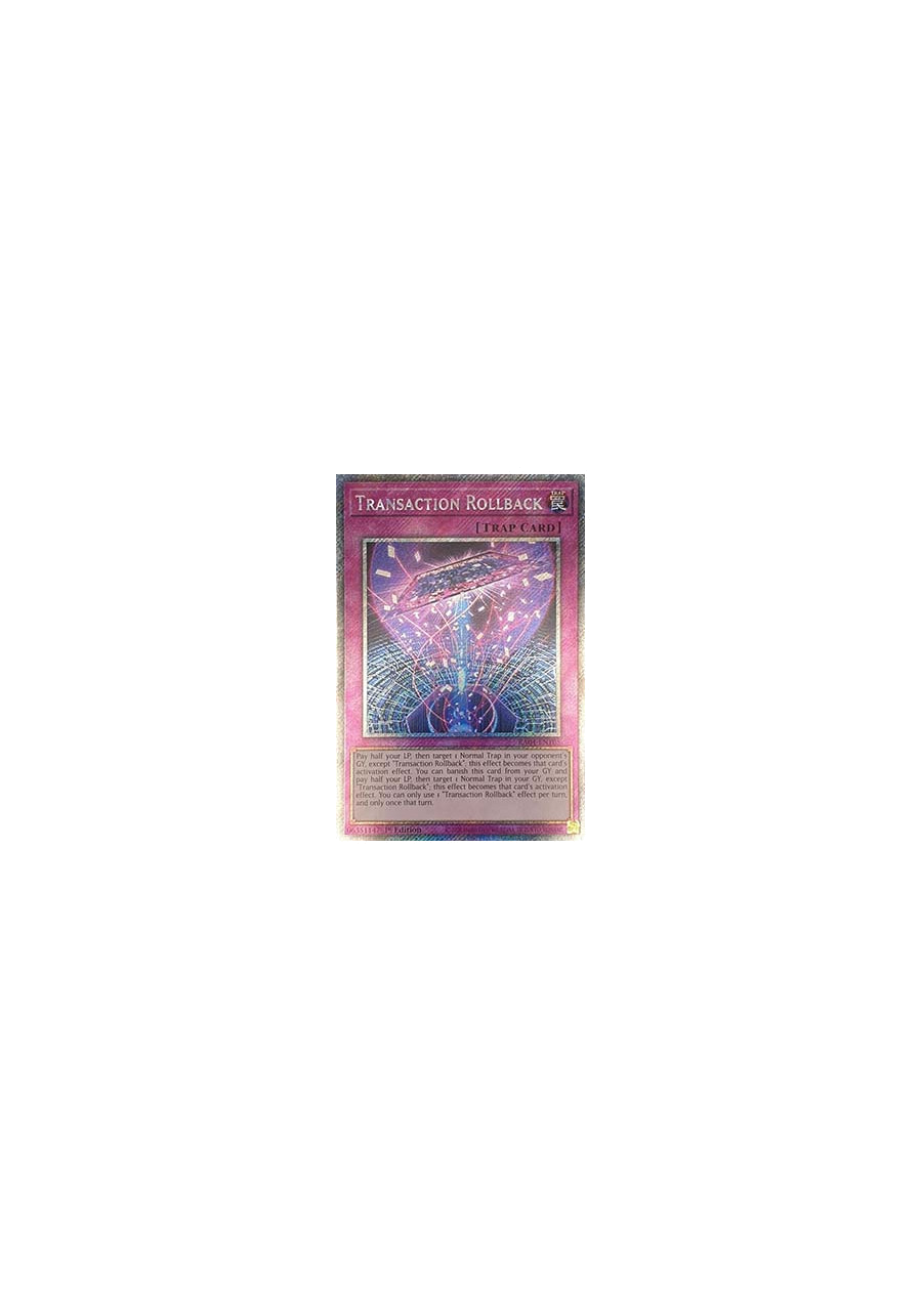 Transaction Rollback (V.4 - Platinum Secret Rare)