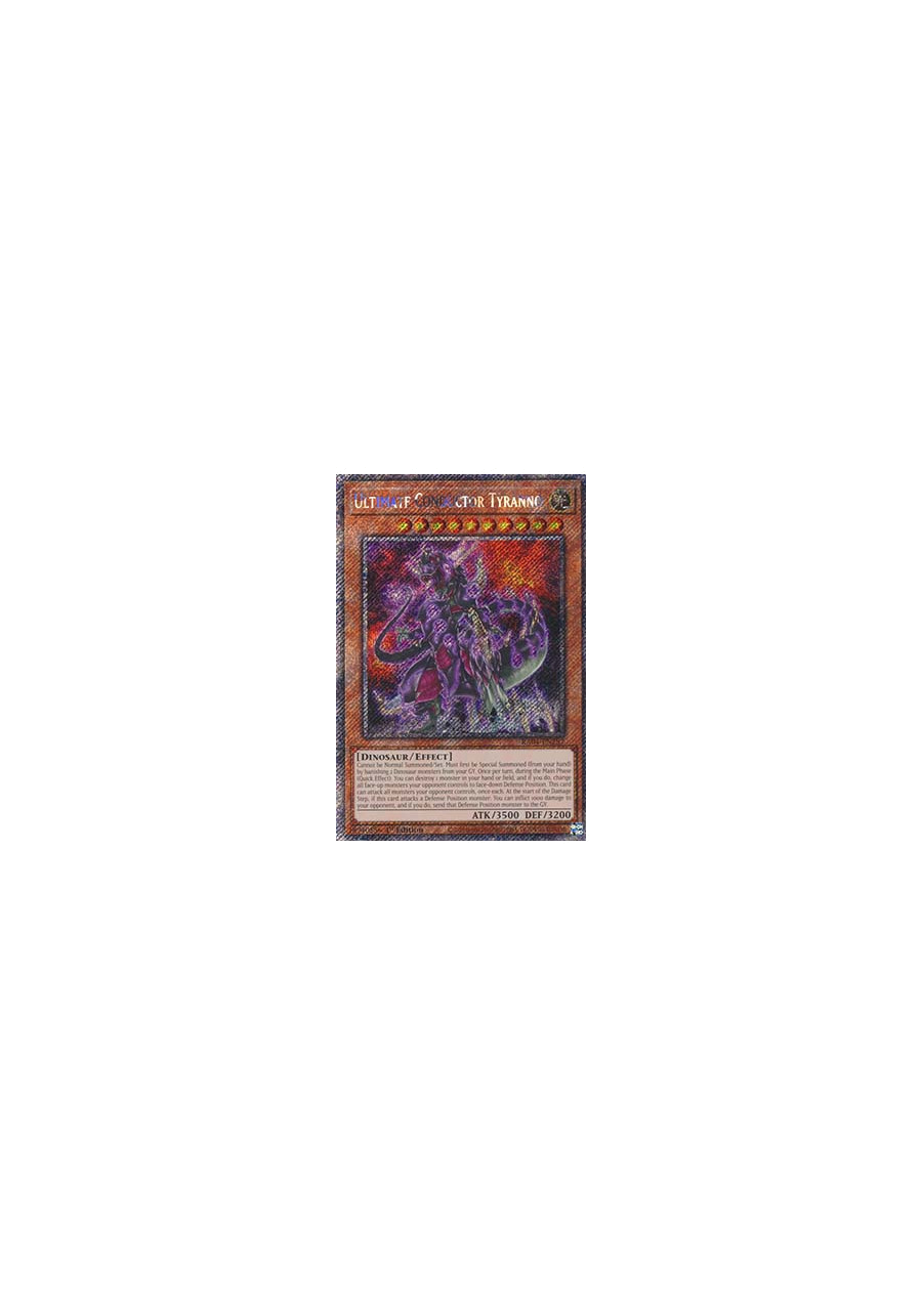 Ultimate Conductor Tyranno (V.1 - Platinum Secret Rare)