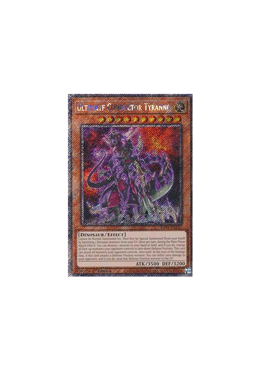 Ultimate Conductor Tyranno (V.1 - Platinum Secret Rare)