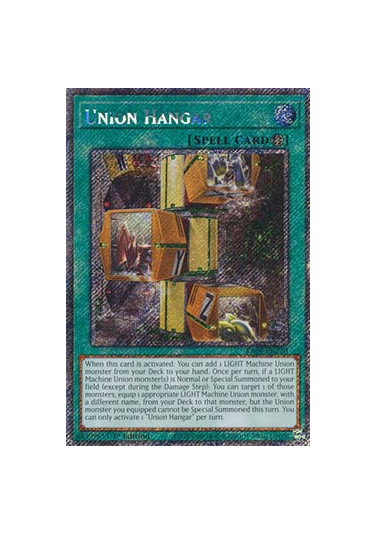 Union Hangar (V.1 - Platinum Secret Rare)