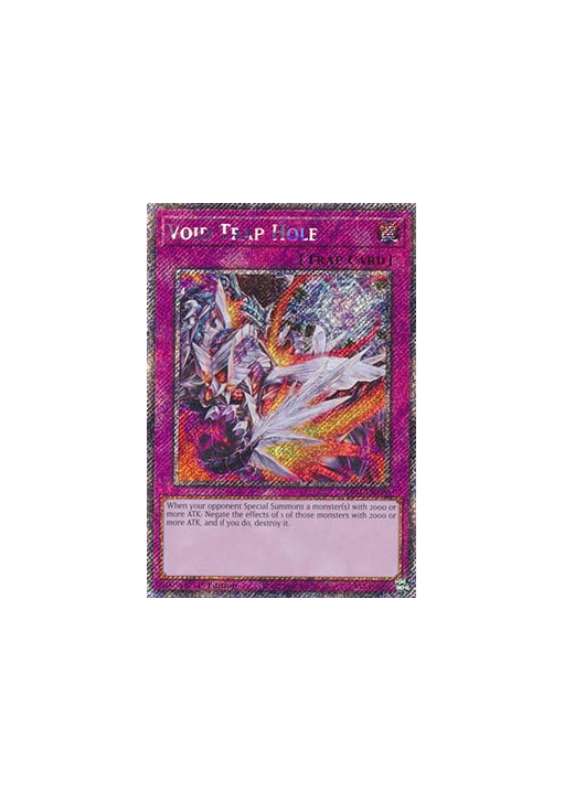 Void Trap Hole (V.1 - Platinum Secret Rare)