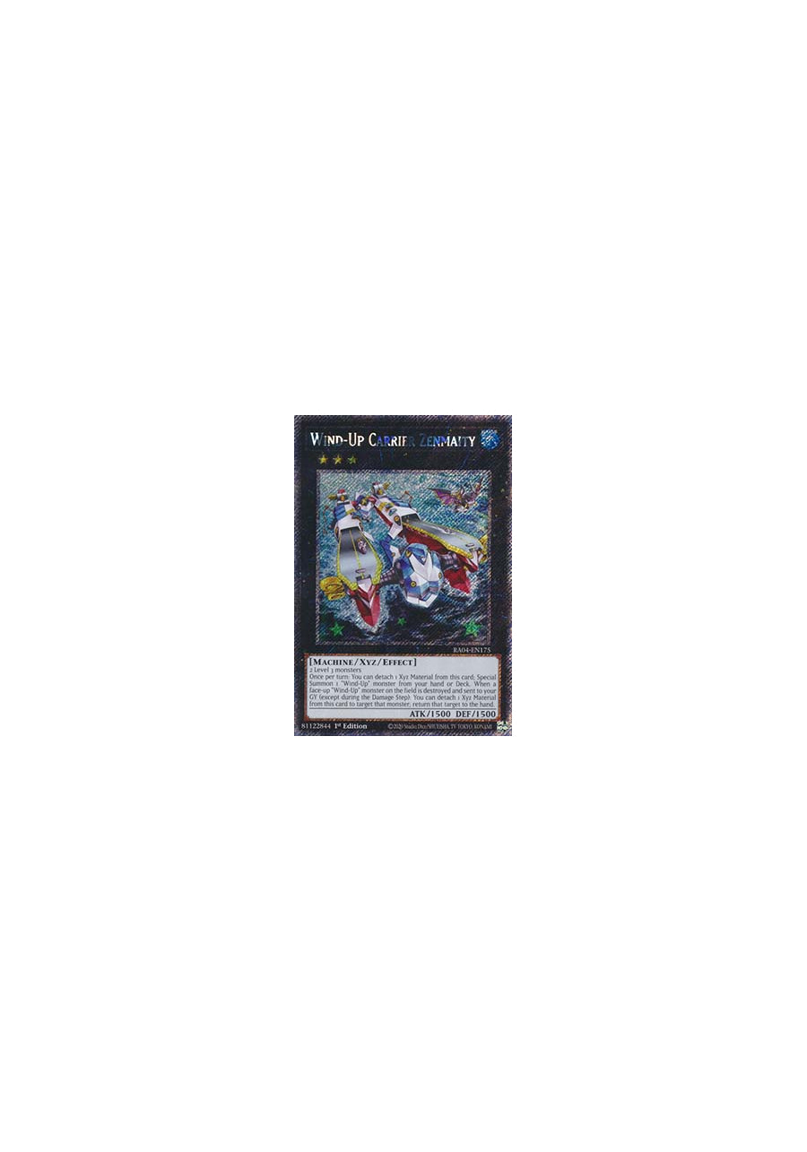 Wind-Up Carrier Zenmaity (V.1 - Platinum Secret Rare)