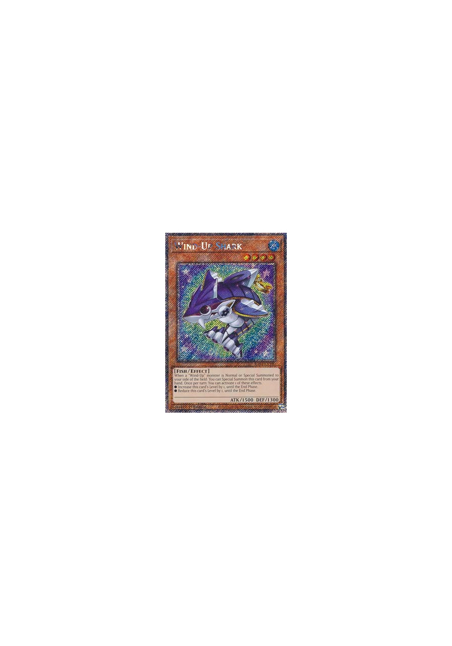 Wind-Up Shark (V.1 - Platinum Secret Rare)