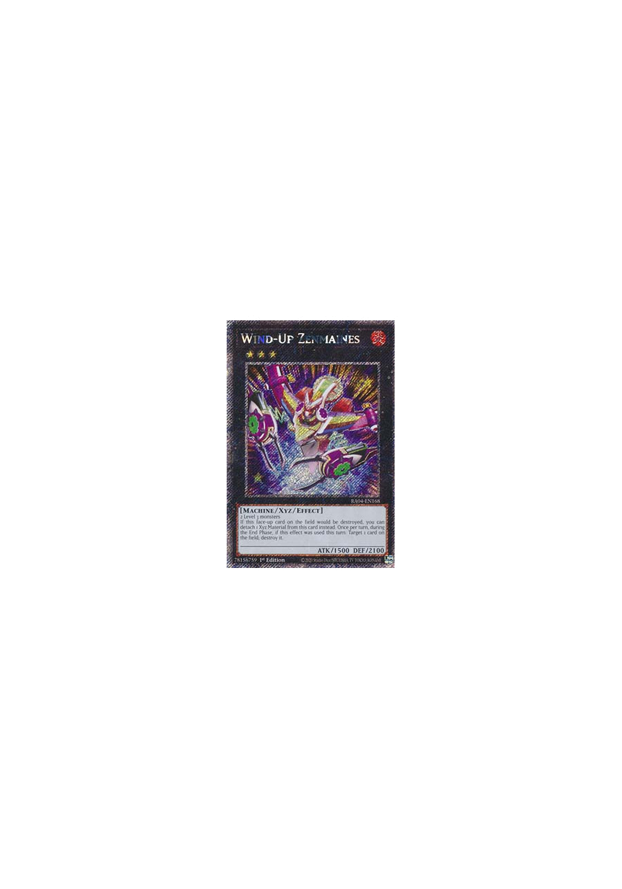 Wind-Up Zenmaines (V.1 - Platinum Secret Rare)