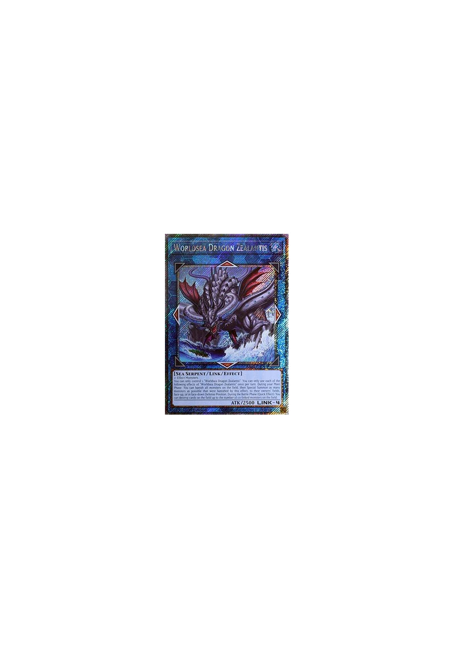 Worldsea Dragon Zealantis (V.4 - Platinum Secret Rare)