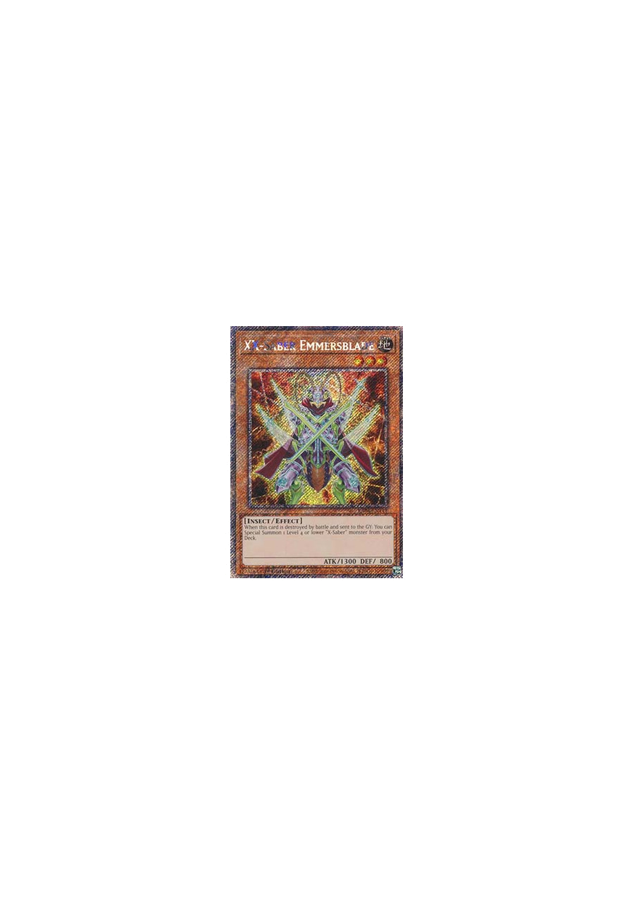 XX-Saber Emmersblade (V.1 - Platinum Secret Rare)