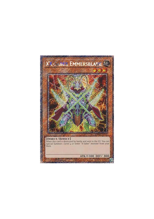 XX-Saber Emmersblade (V.1 - Platinum Secret Rare)
