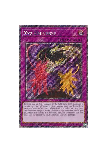 Xyz Universe (V.1 - Platinum Secret Rare)