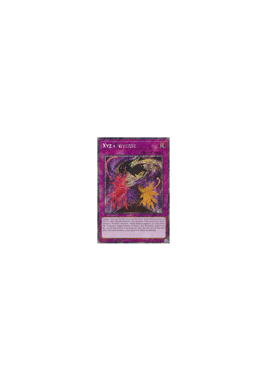 Xyz Universe (V.1 - Platinum Secret Rare)