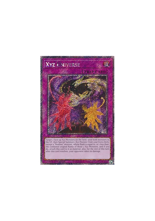 Xyz Universe (V.1 - Platinum Secret Rare)
