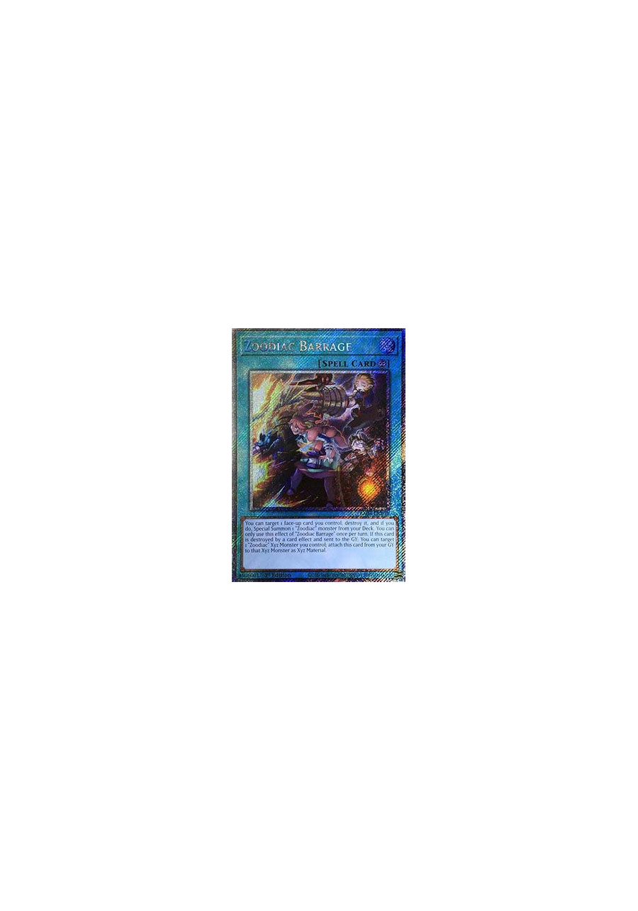 Zoodiac Barrage (V.4 - Platinum Secret Rare)