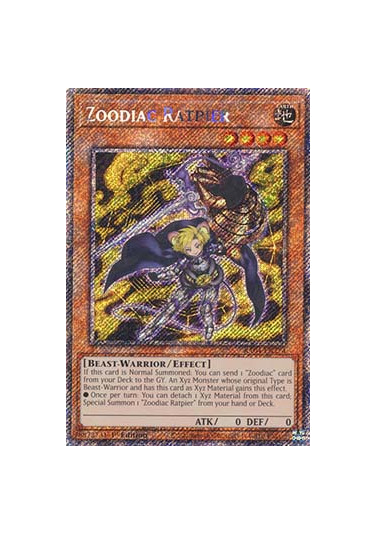 Zoodiac Ratpier (V.1 - Platinum Secret Rare)