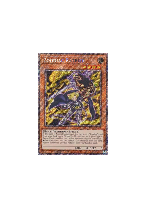 Zoodiac Ratpier (V.1 - Platinum Secret Rare)