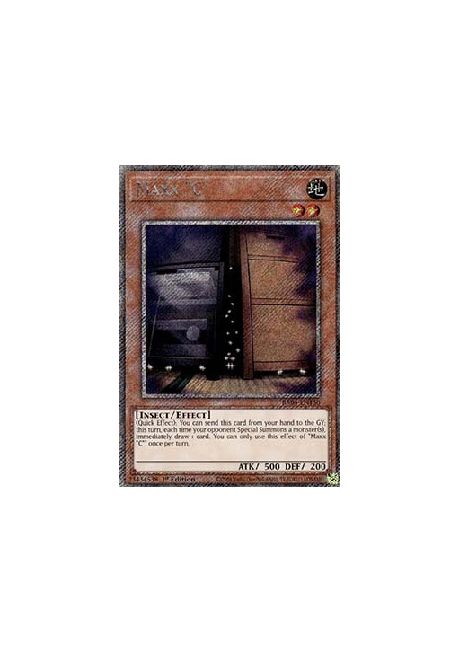 Maxx ”C” (V.1 - Platinum Secret Rare)