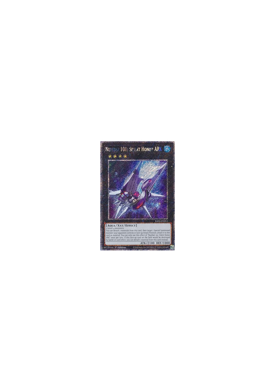 Number 101: Silent Honor ARK (V.1 - Platinum Secret Rare)