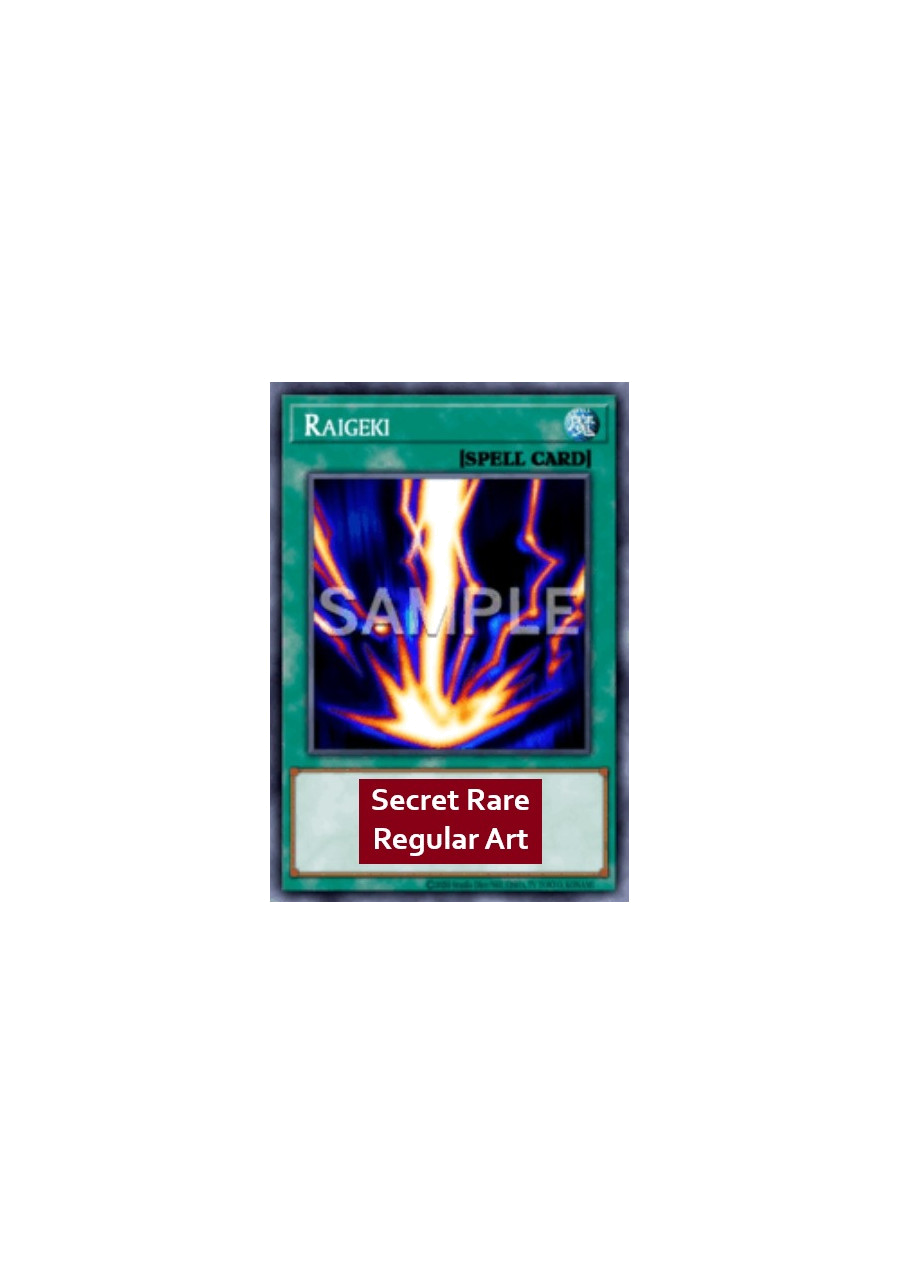 Raigeki (V.5 - Secret Rare)