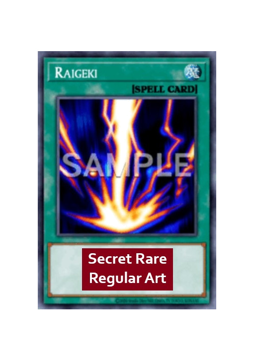 Raigeki (V.5 - Secret Rare)
