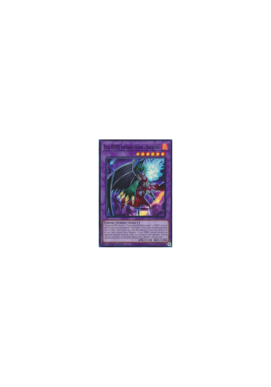 Evil HERO Inferno Wing - Backfire
