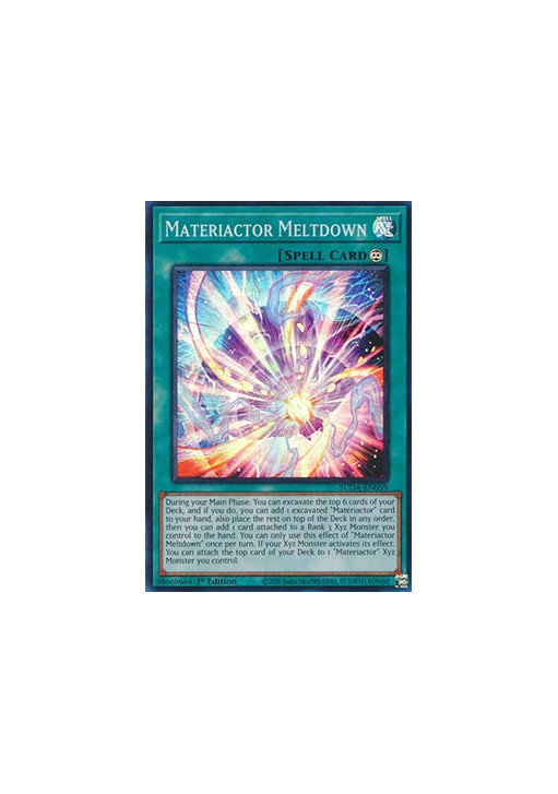 Materiactor Meltdown