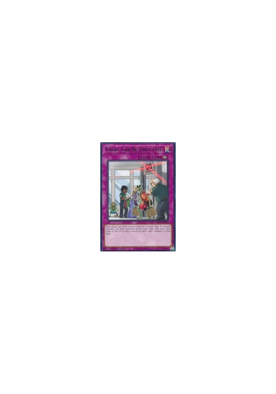 There Can Be Only One (V.1 - Rare)