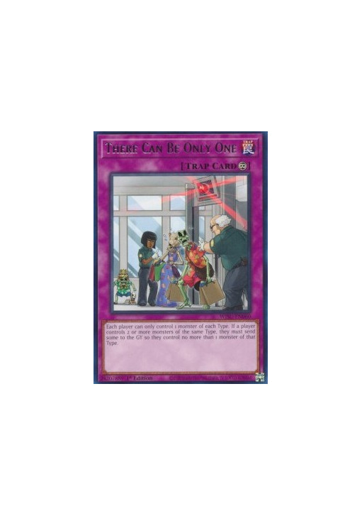 There Can Be Only One (V.1 - Rare)
