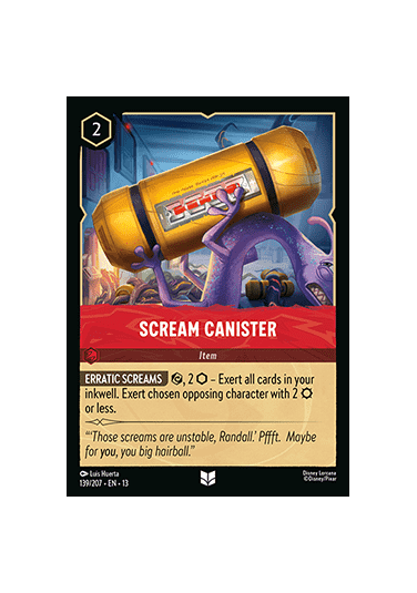 Scream Canister