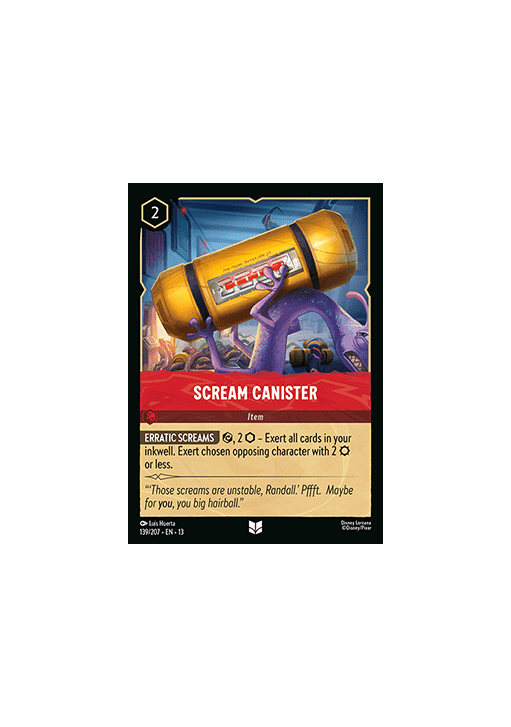 Scream Canister