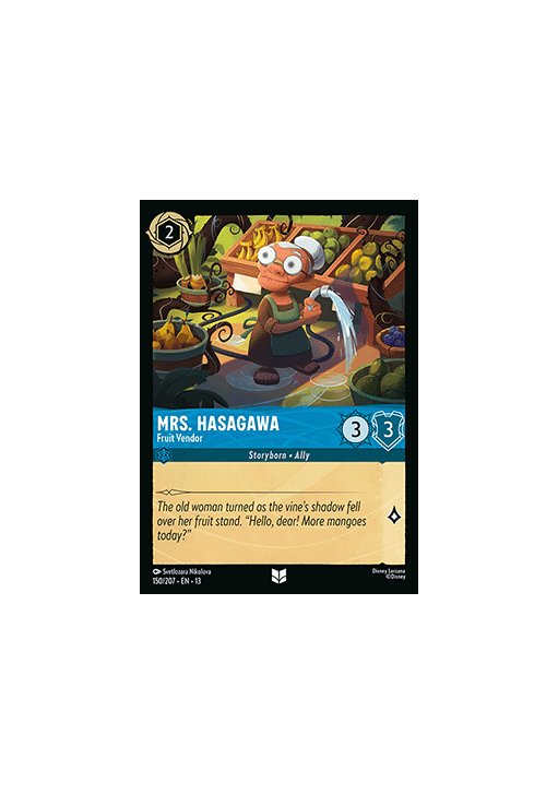 Mrs. Hasagawa - Fruit Vendor
