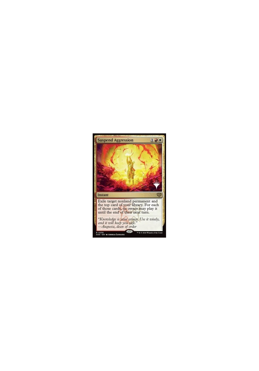 Suspend Aggression