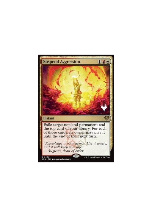 Suspend Aggression