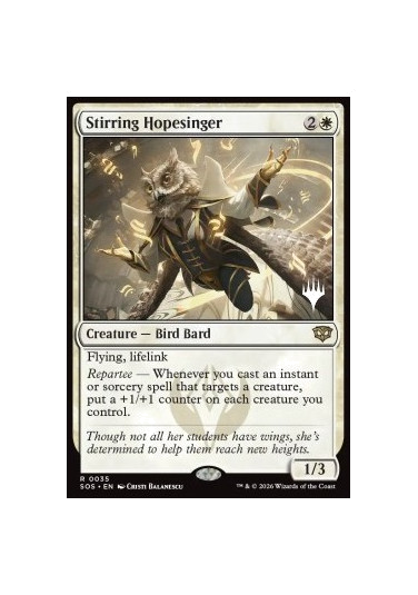 Stirring Hopesinger