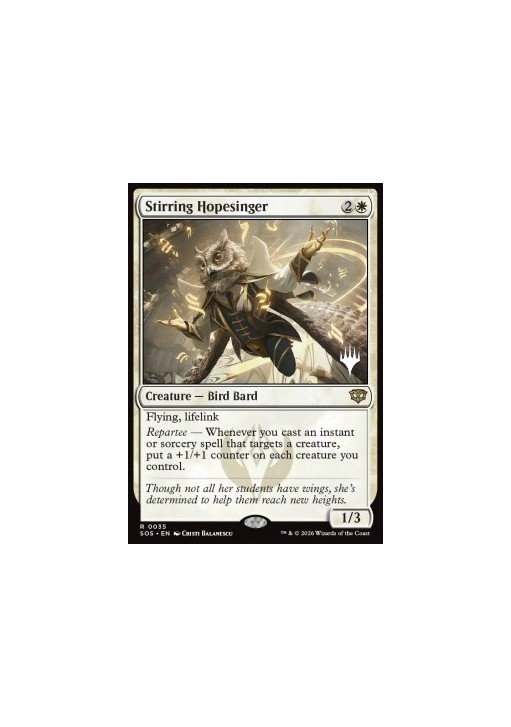Stirring Hopesinger