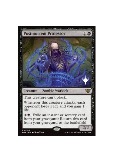 Postmortem Professor
