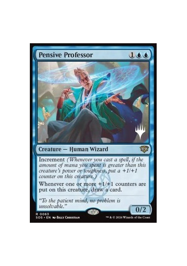 Pensive Professor
