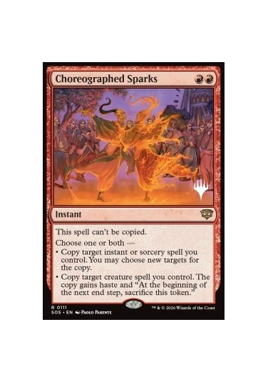 Choreographed Sparks