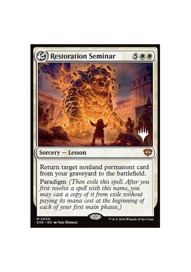 Restoration Seminar