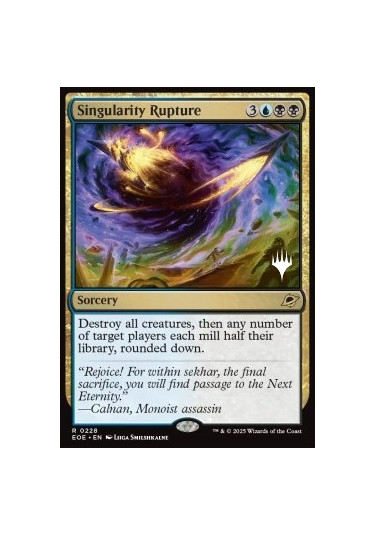 Singularity Rupture (V.2)